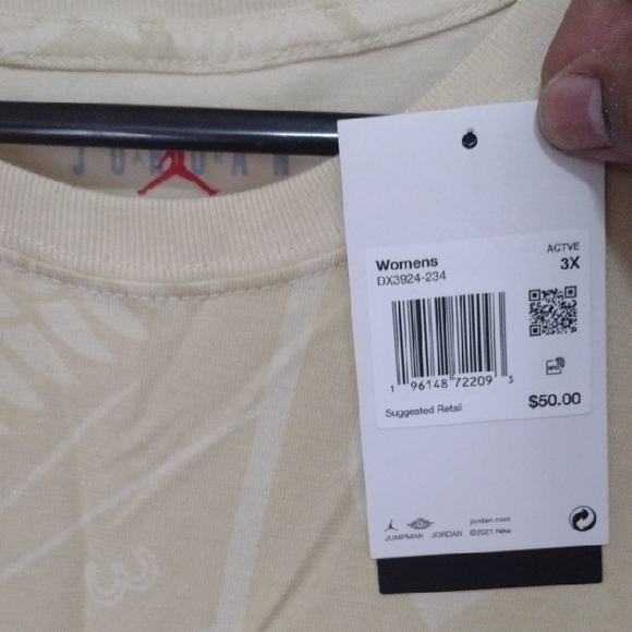 Cream Graphic T-Shirt with Logo - Picture 2 of 4